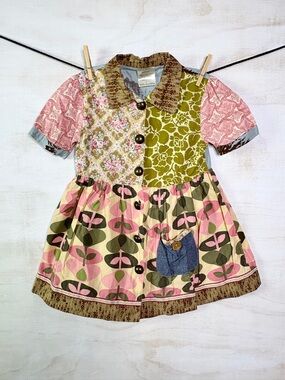 Matilda Jane Patchwork Bubble Front Dress